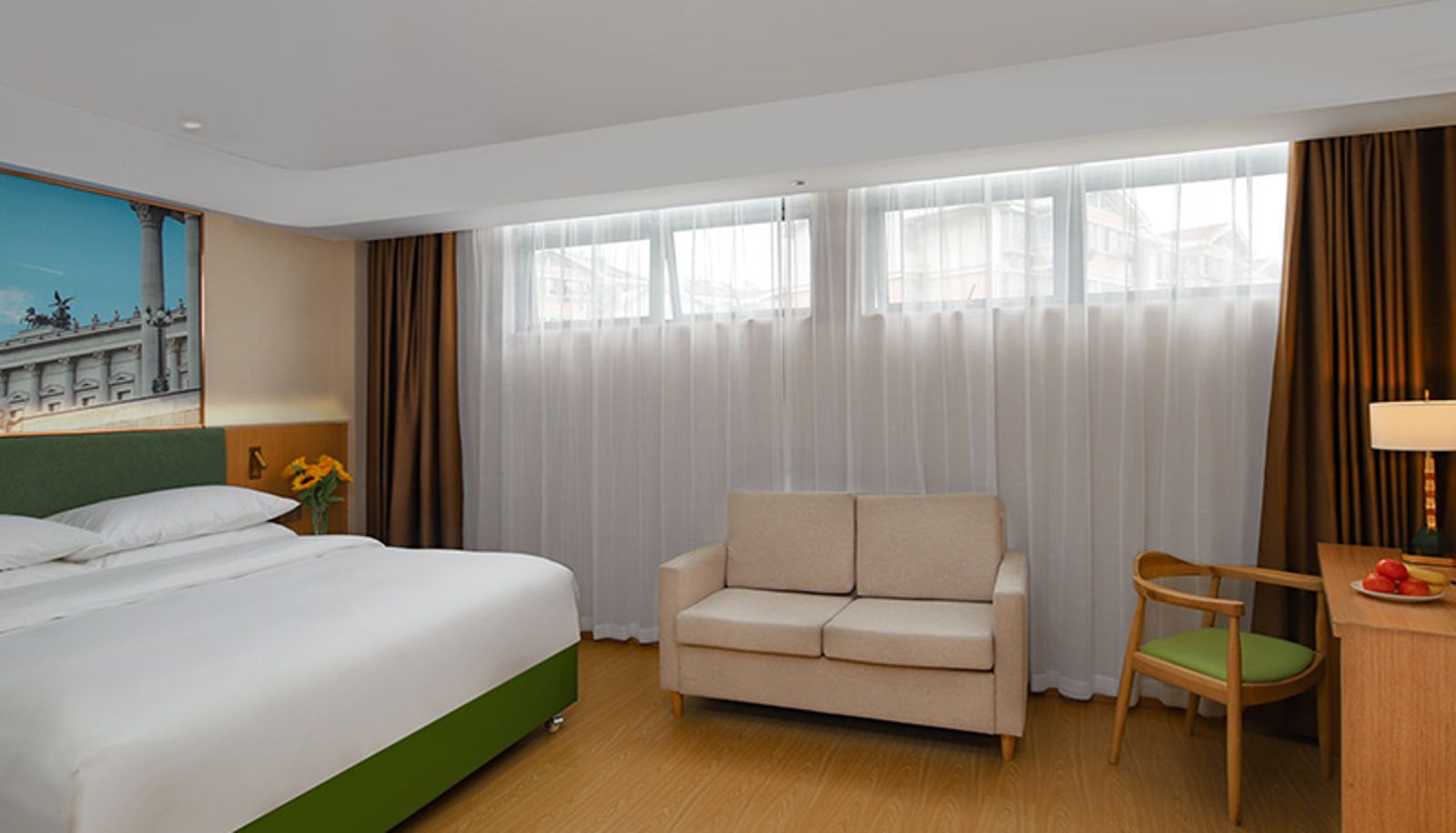Zimmer - Vienna Sanhao Hotel Nanjing Sand Boat Moling