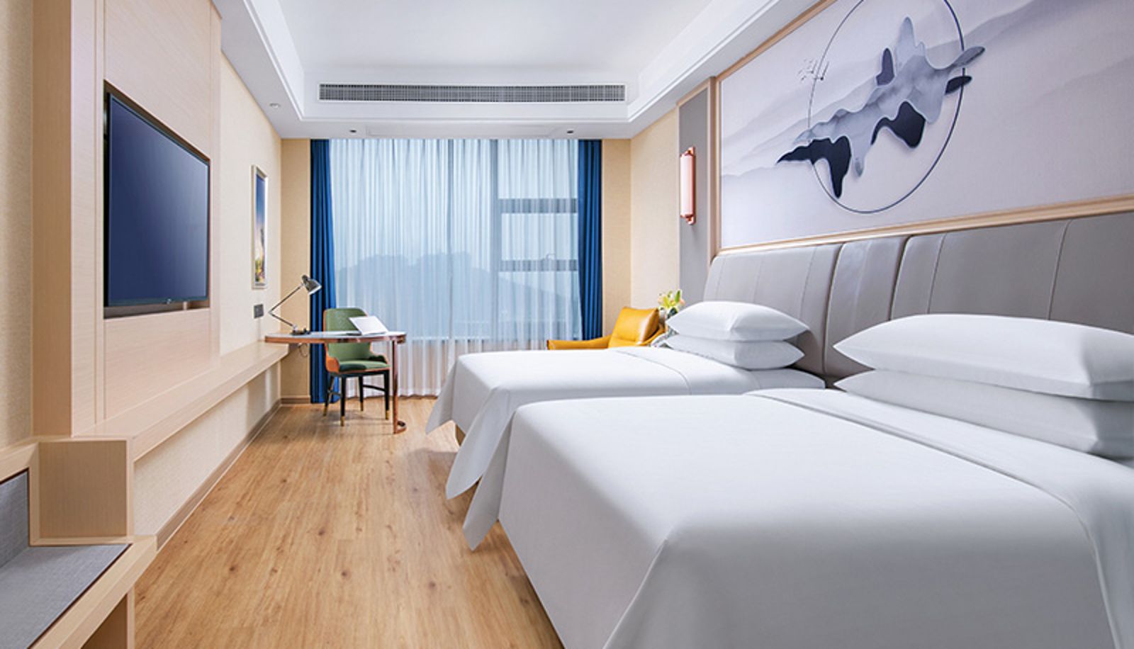 Vue extérieure - Vienna International Hotel Yangzhou Wanda Plaza at