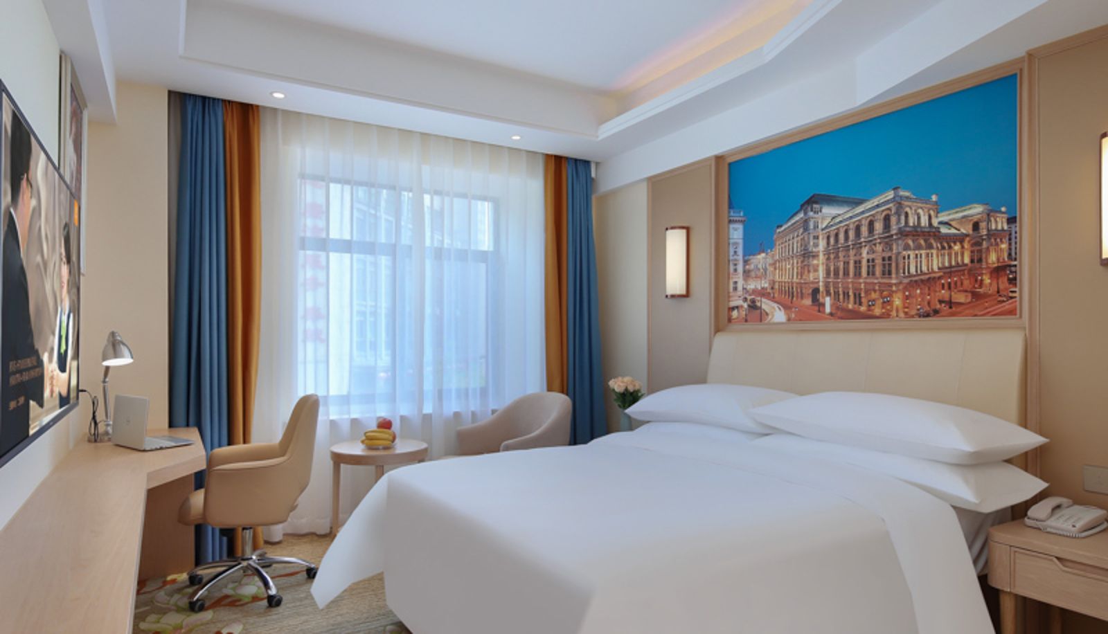 Zimmer - Vienna SanHao Hotel(Anhui Chizhou commercial capital financial building Hotel)