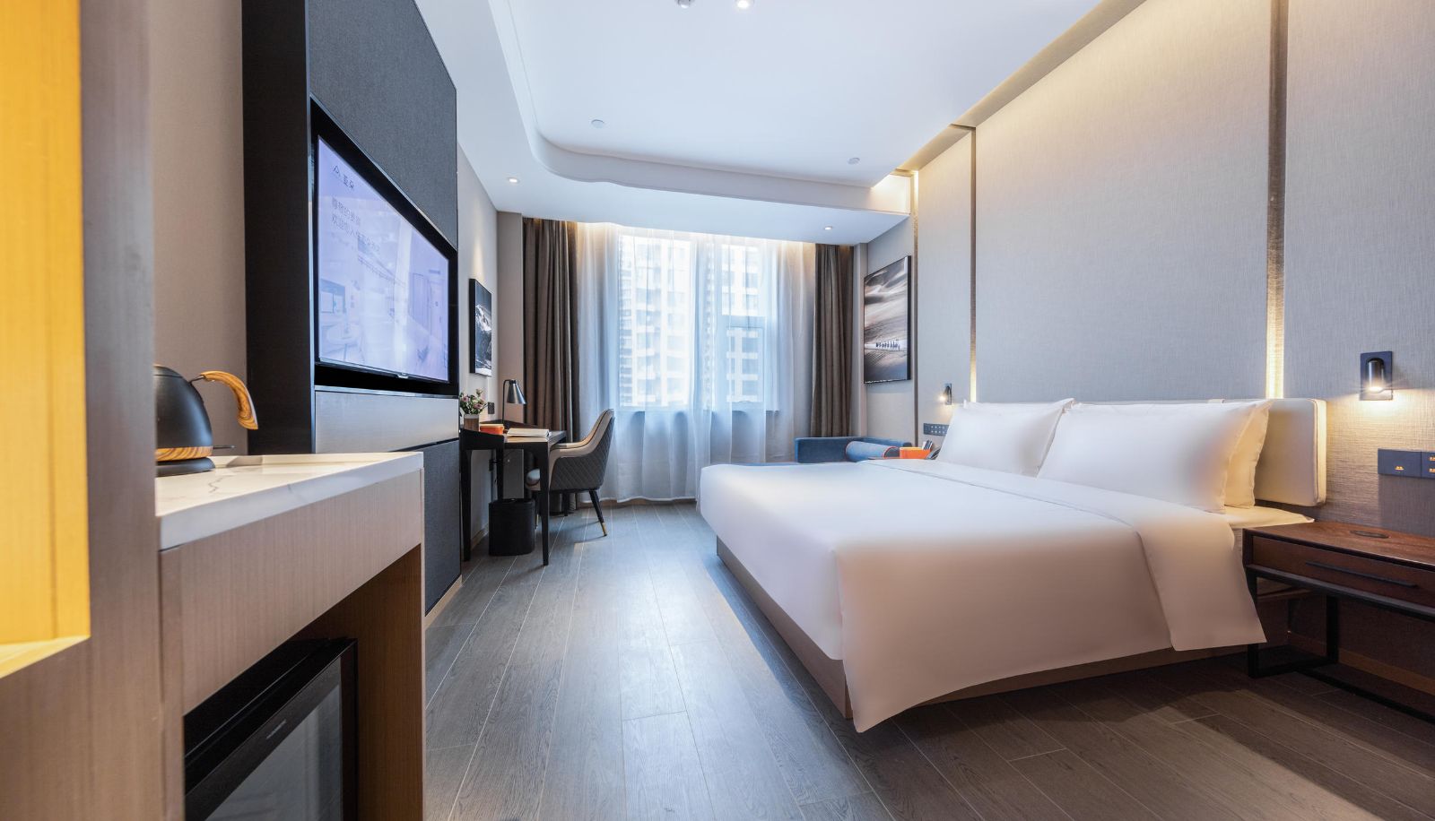 Pokój - Taiyuan Changfeng Business District MIXC Atour Hotel Vientiane City, Changfeng business district, Taiyuan