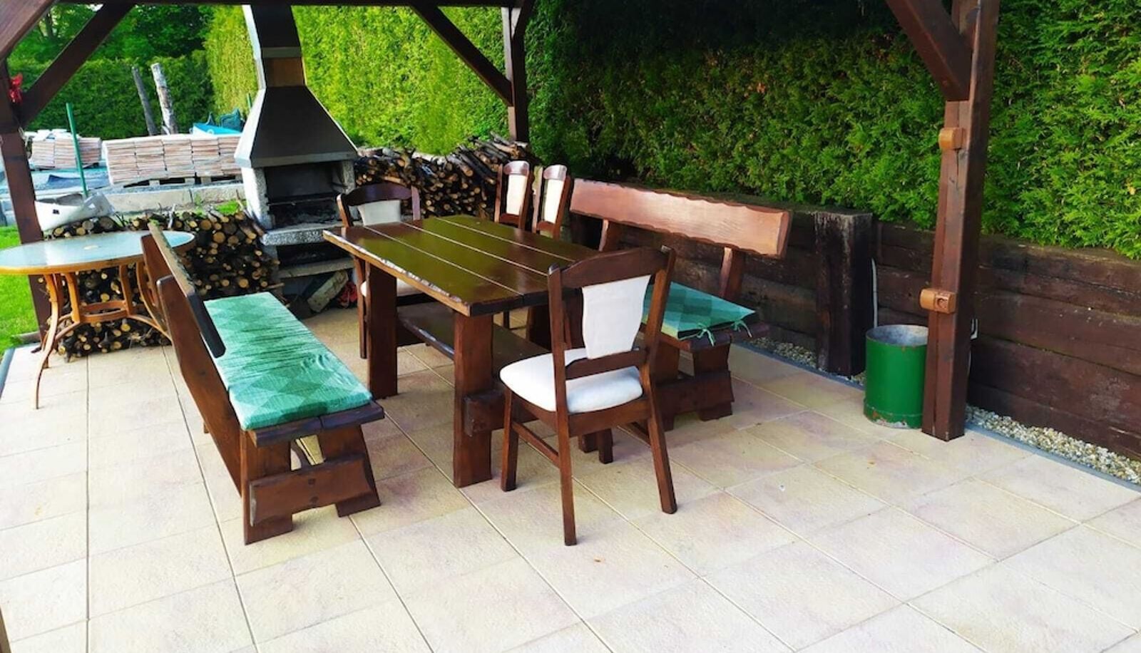 Ogród - Apartmány OKOUN