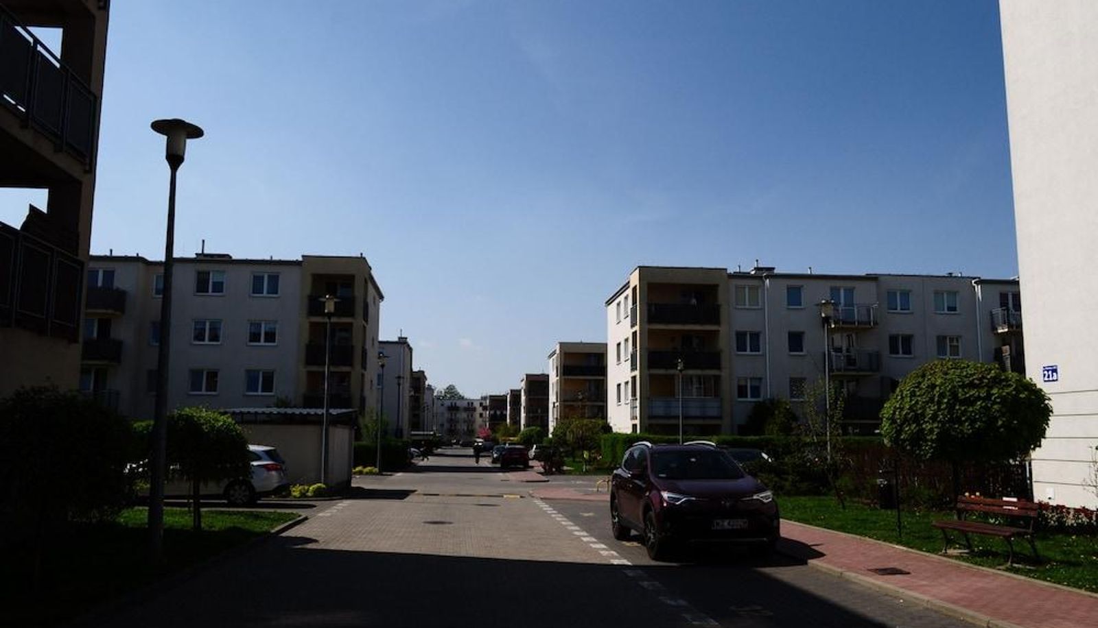Zewnętrzna część hotelu - Apartament na Skarbka z Gor