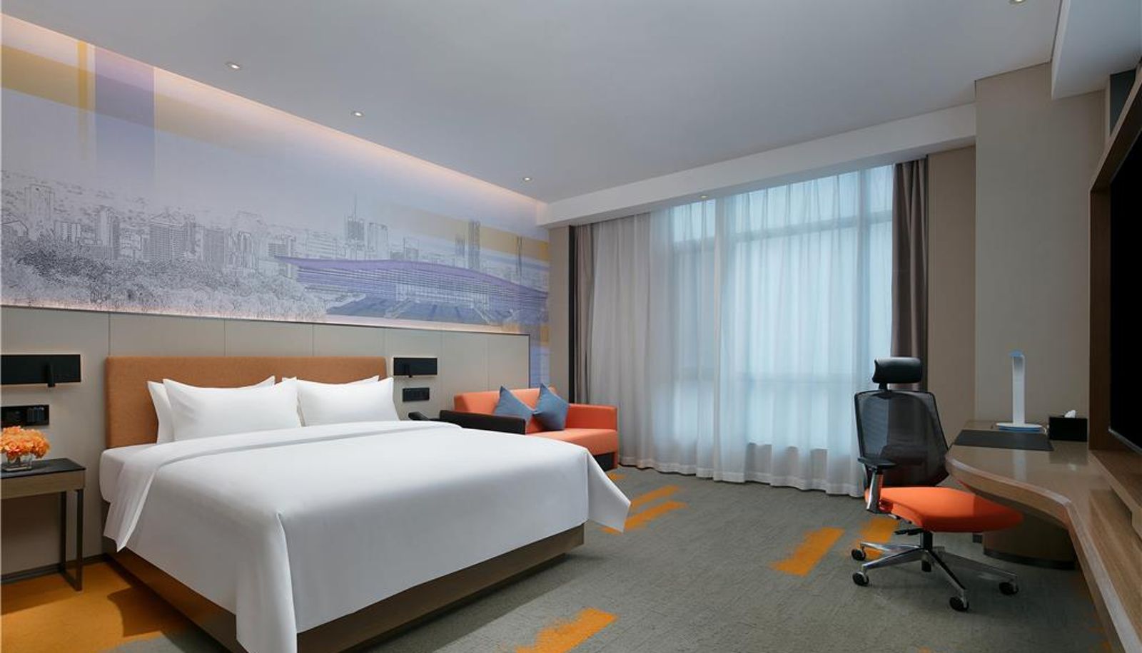 Zimmer - Hampton by Hilton Gu'an New Airport