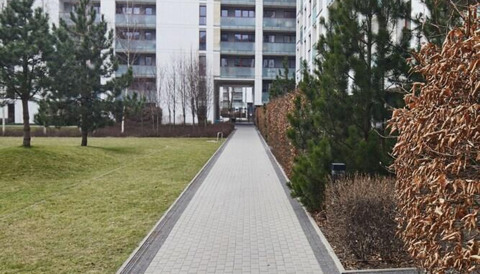 Buitenruimte van het hotel - Zoliborz Green Garden Apartment