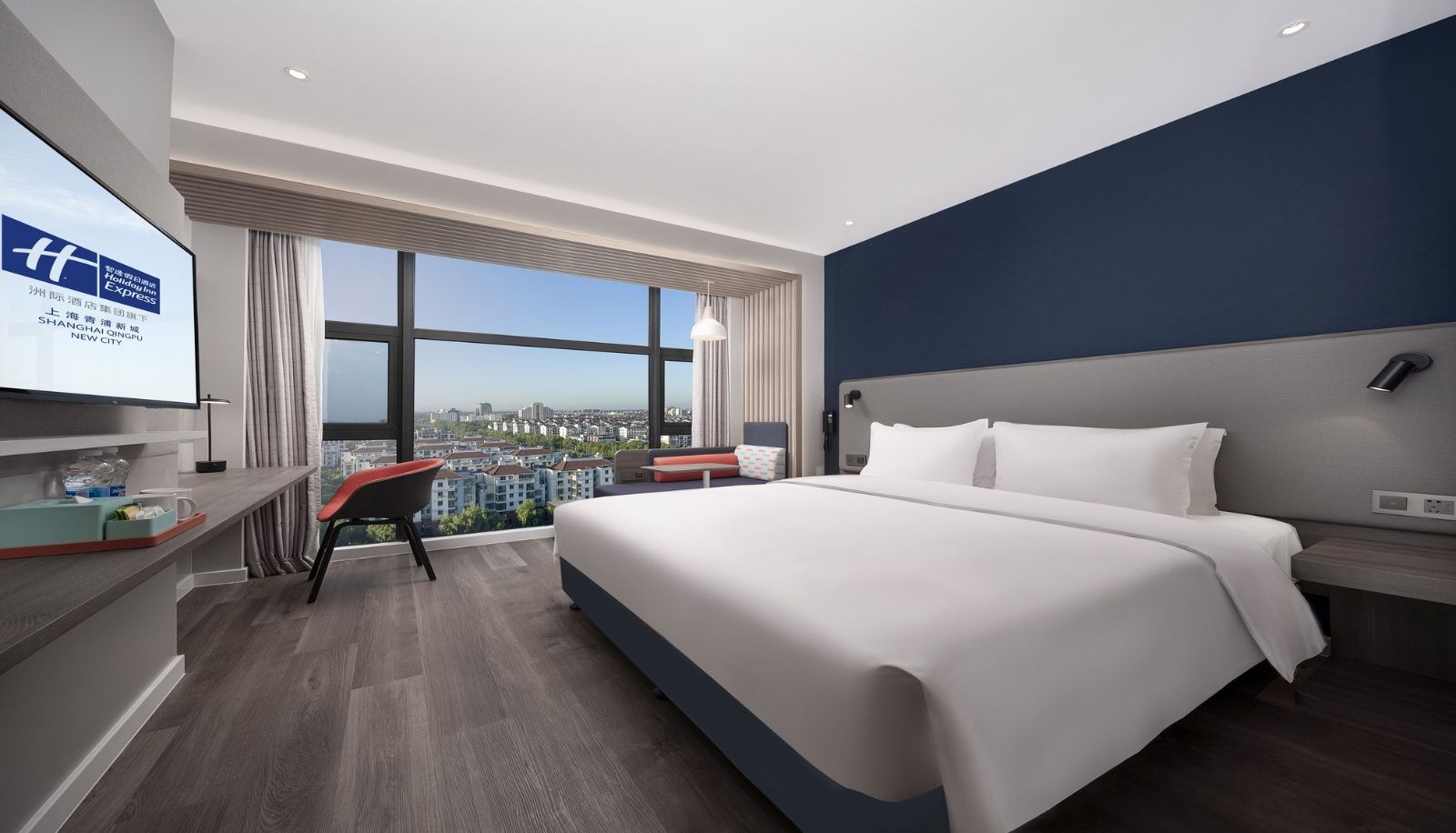 Zimmer - Holiday Inn Express SHANGHAI QINGPU NEW CITY by IHG