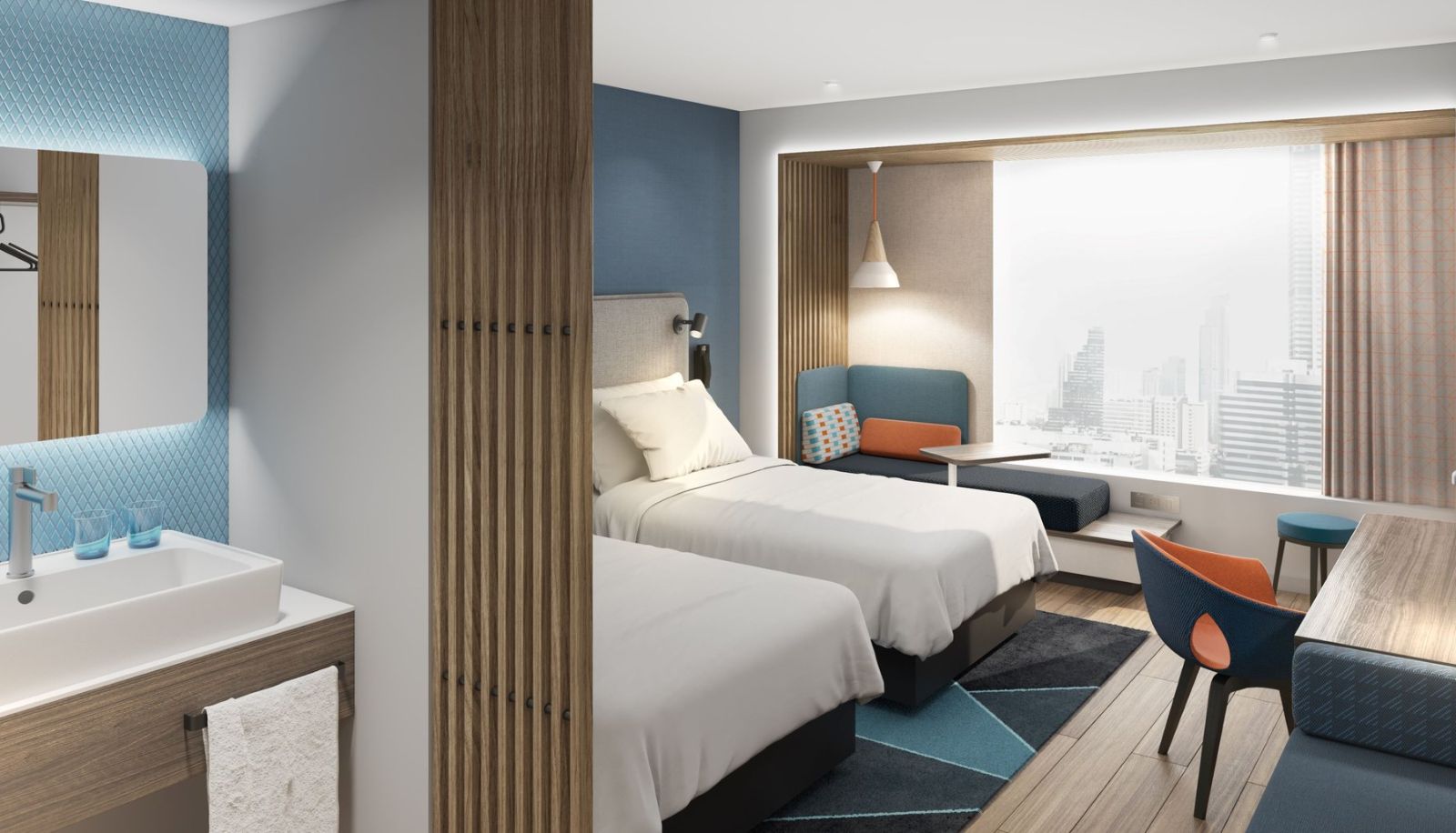 Kamer - Holiday Inn Express CHANGCHUN ECOLOGICAL SQUARE by IHG