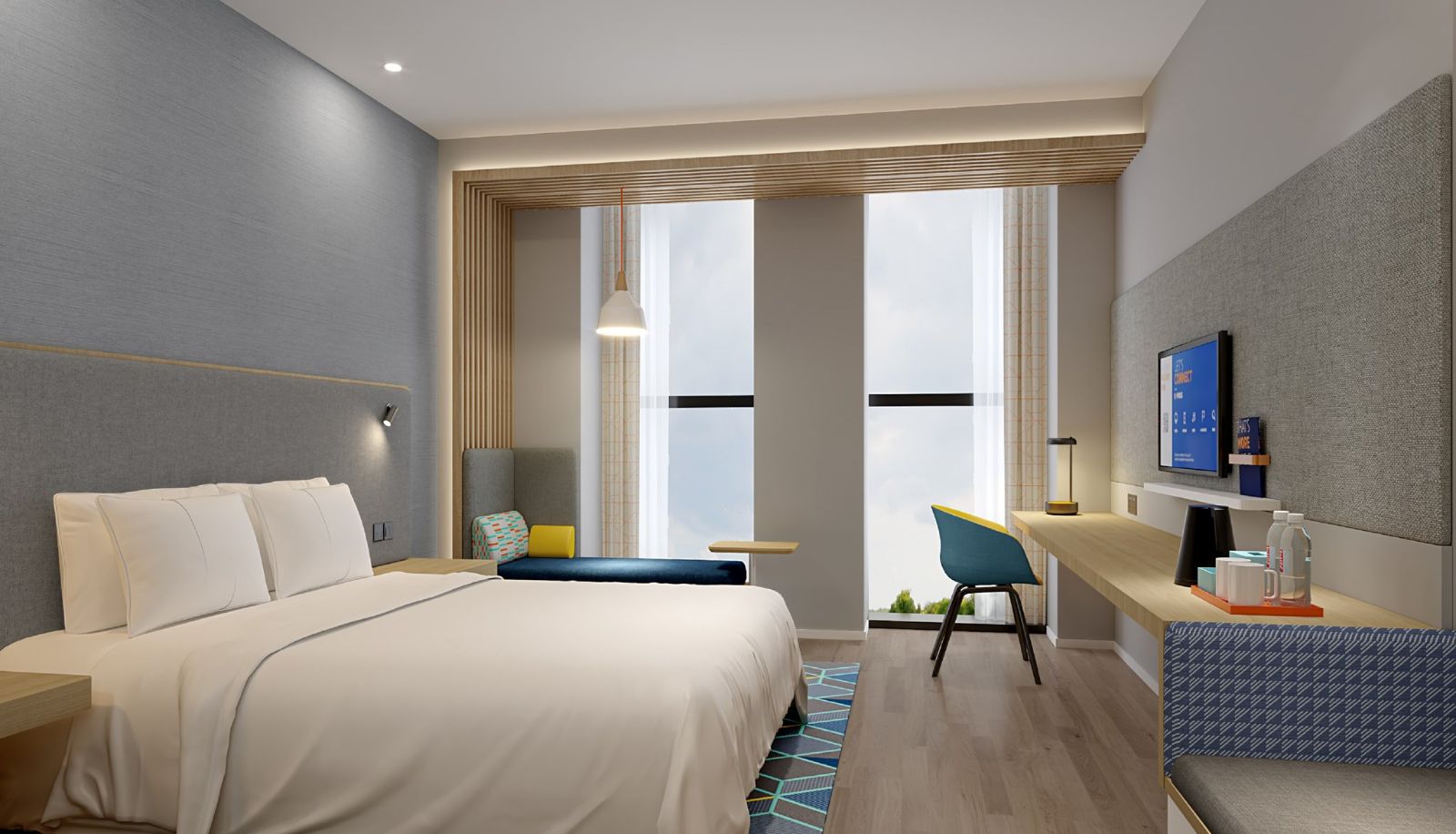Zimmer - Holiday Inn Express CHANGCHUN ECOLOGICAL SQUARE by IHG