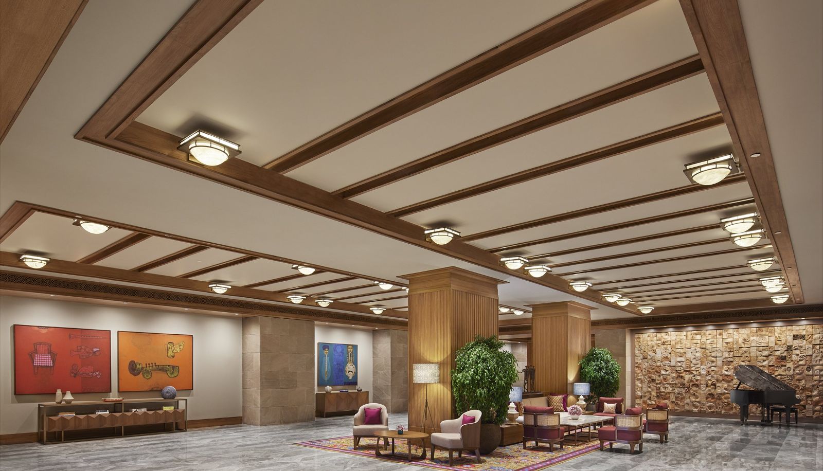 Lobby - Taj City Centre New Town Kolkata