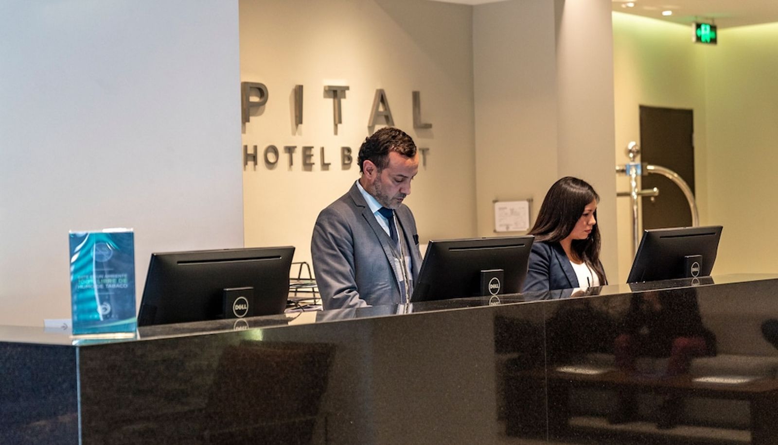 Recepción - Hotel Capital Bellet