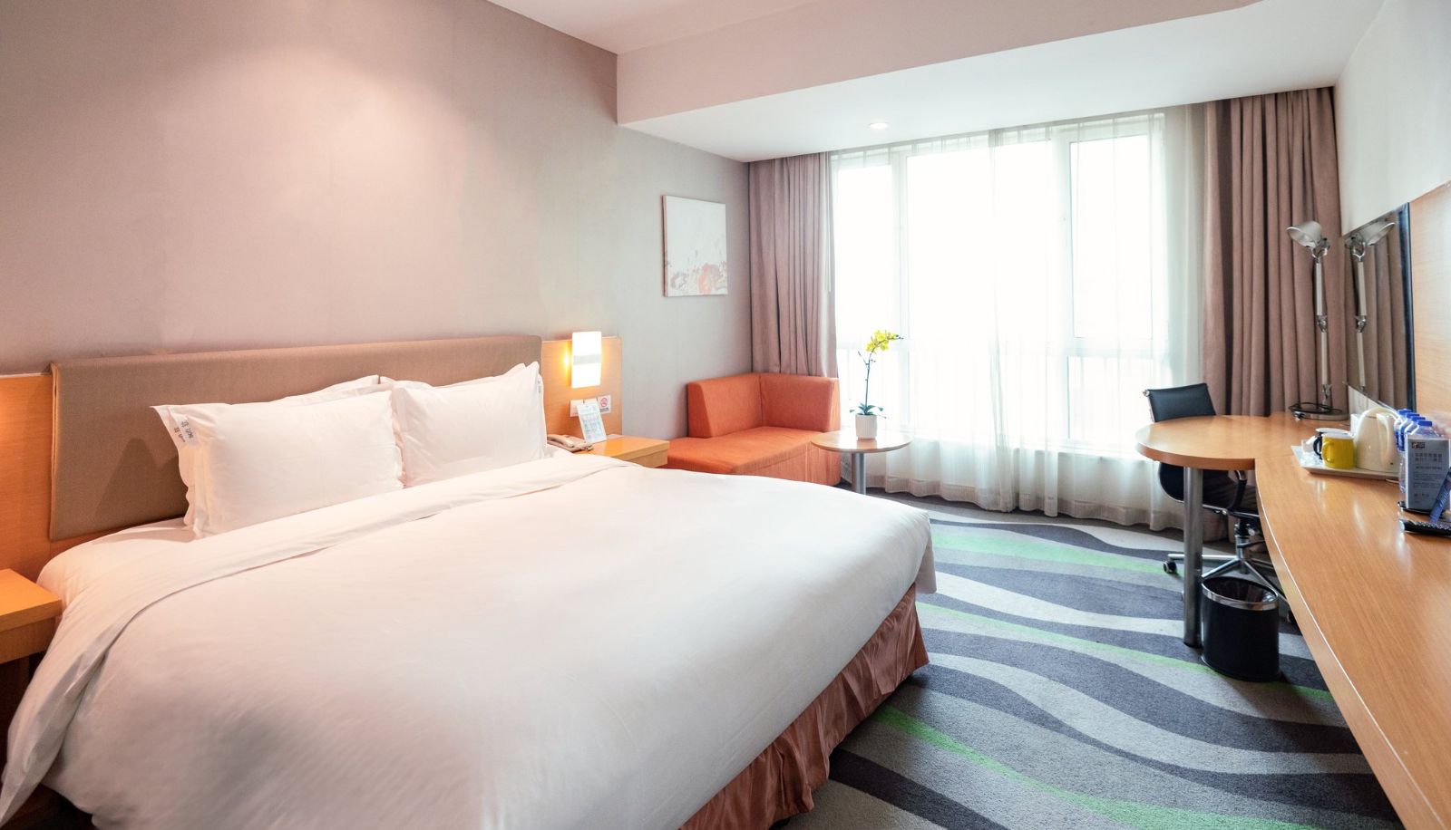 Pokój - Yilai Tangshan railway station hotel
