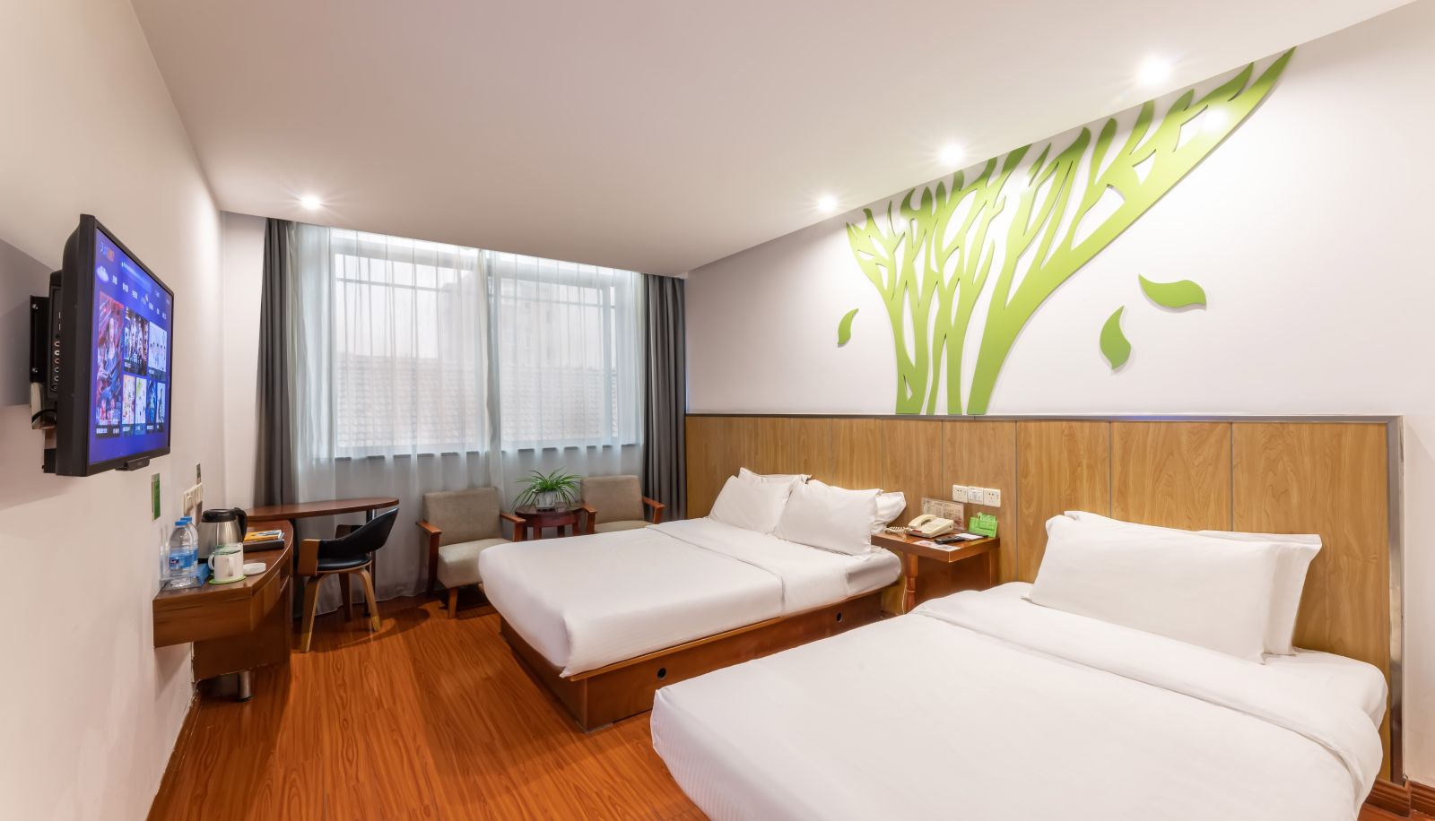 Kamer - Yilai Yangzhou Slender West Lake Yangda Normal College Hotel