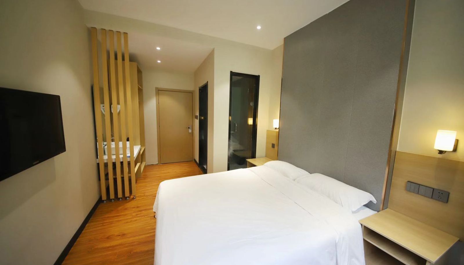 Zimmer - Yilai Zibo Jinjing Avenue wanxianghui shopping mall hotel