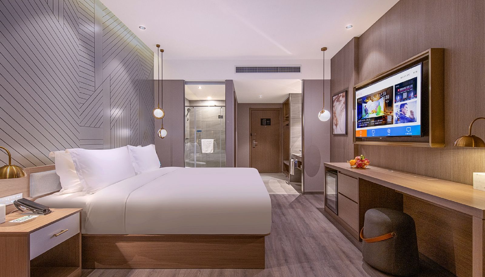 Zimmer - Orange Beijing Happy Valley Fuli youyicheng Hotel