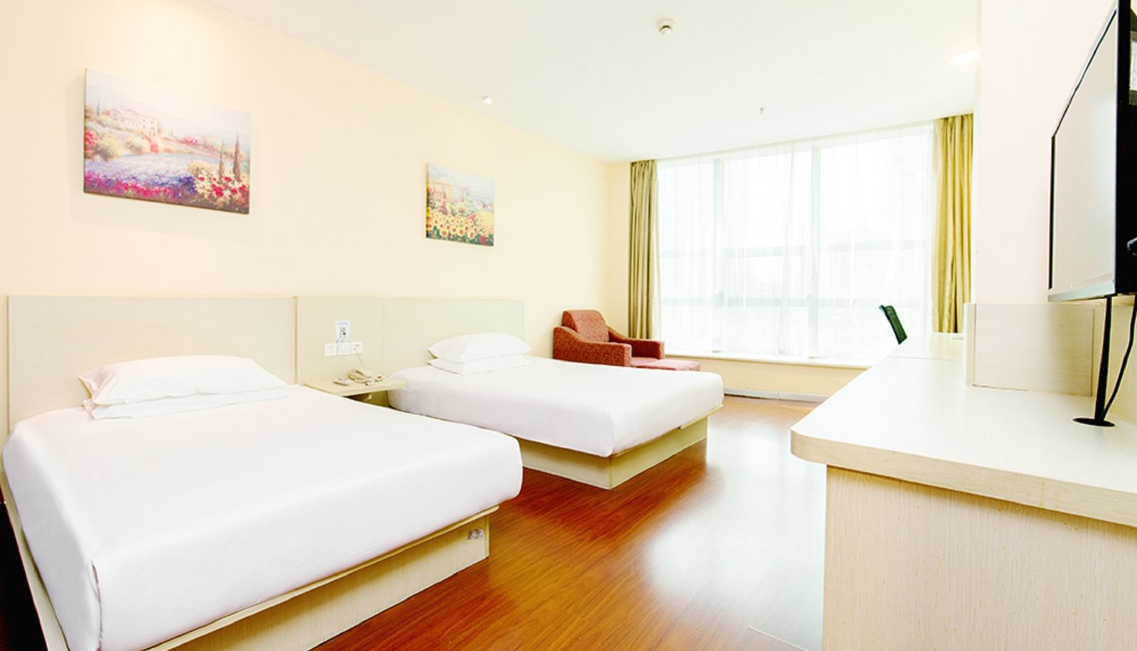 Zimmer - Yilai Langfang Wanda Plaza Hotel