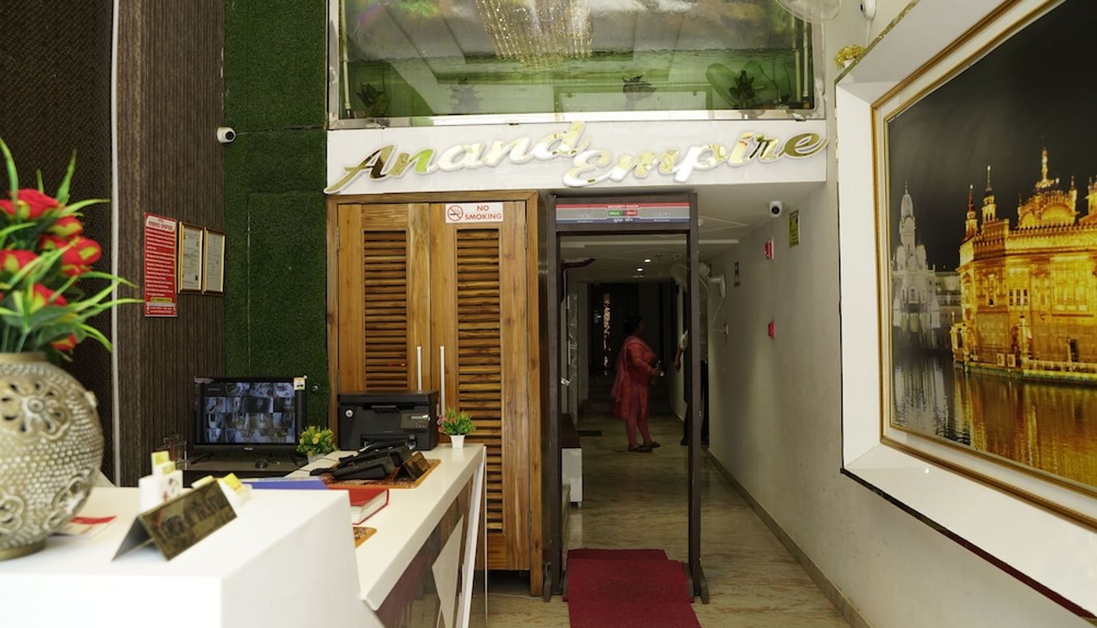 Rezeption - Hotel Anand Empire