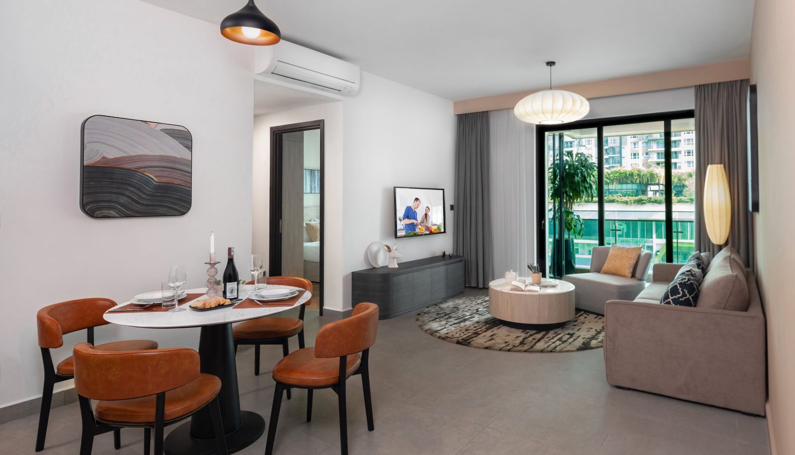 Zimmer - Somerset Feliz Ho Chi Minh City