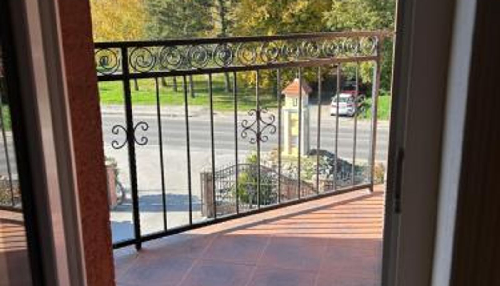 Zimmer mit Balkon - Hotel Evan u Hoffera with free parking