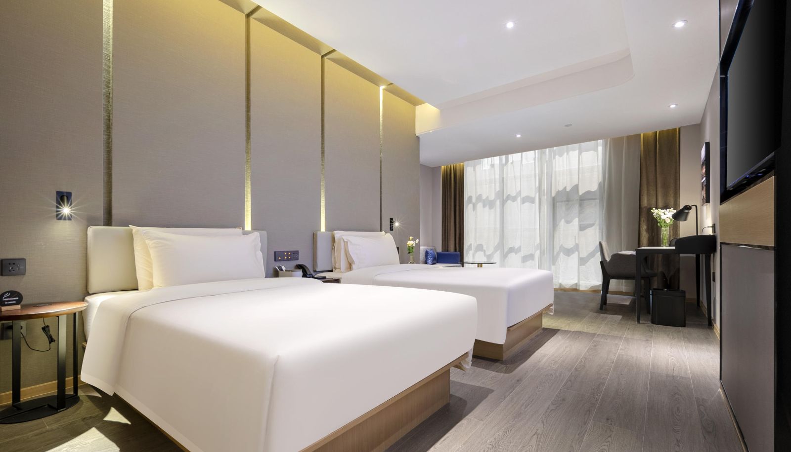 Chambre - Atour Hotel Wuhan Guanshan Avenue Optics Valley Technology Park