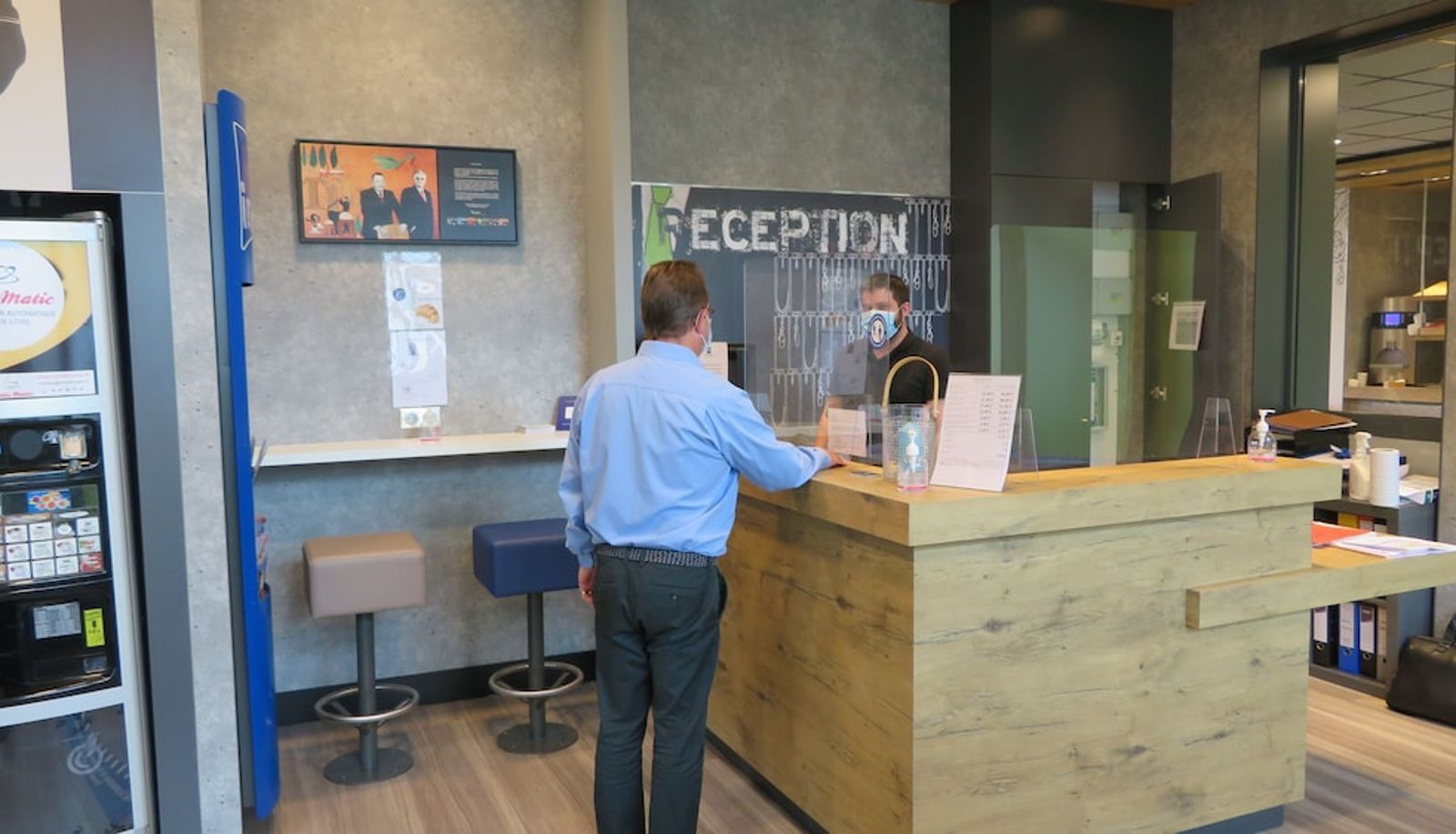 Recepcja - ibis budget Tours Centre Gare