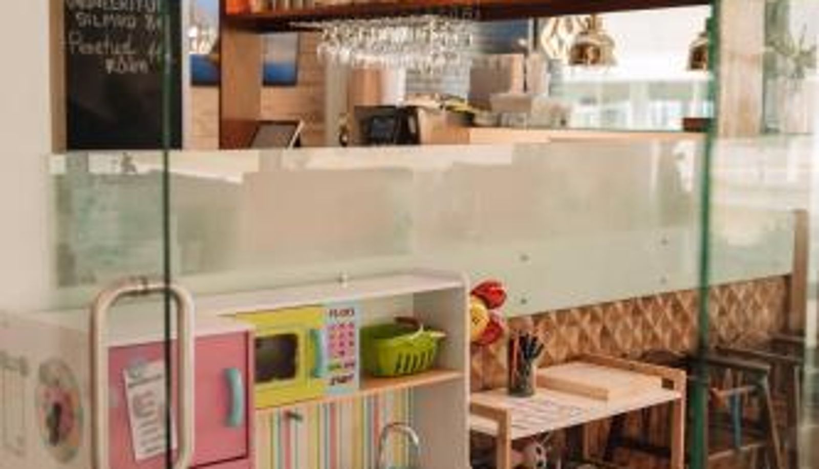 Breakfast room within the restaurant - Merepargi ApartHotel & Cafe