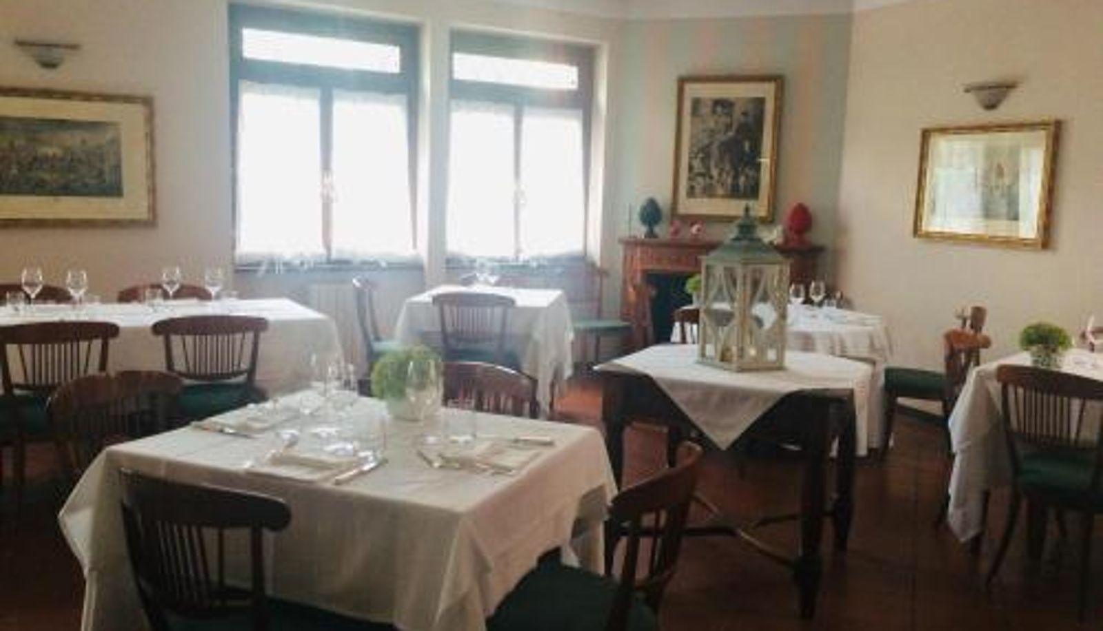 Frühstücksraum innerhalb des Restaurants - Albergo & Ristorante Selvatico