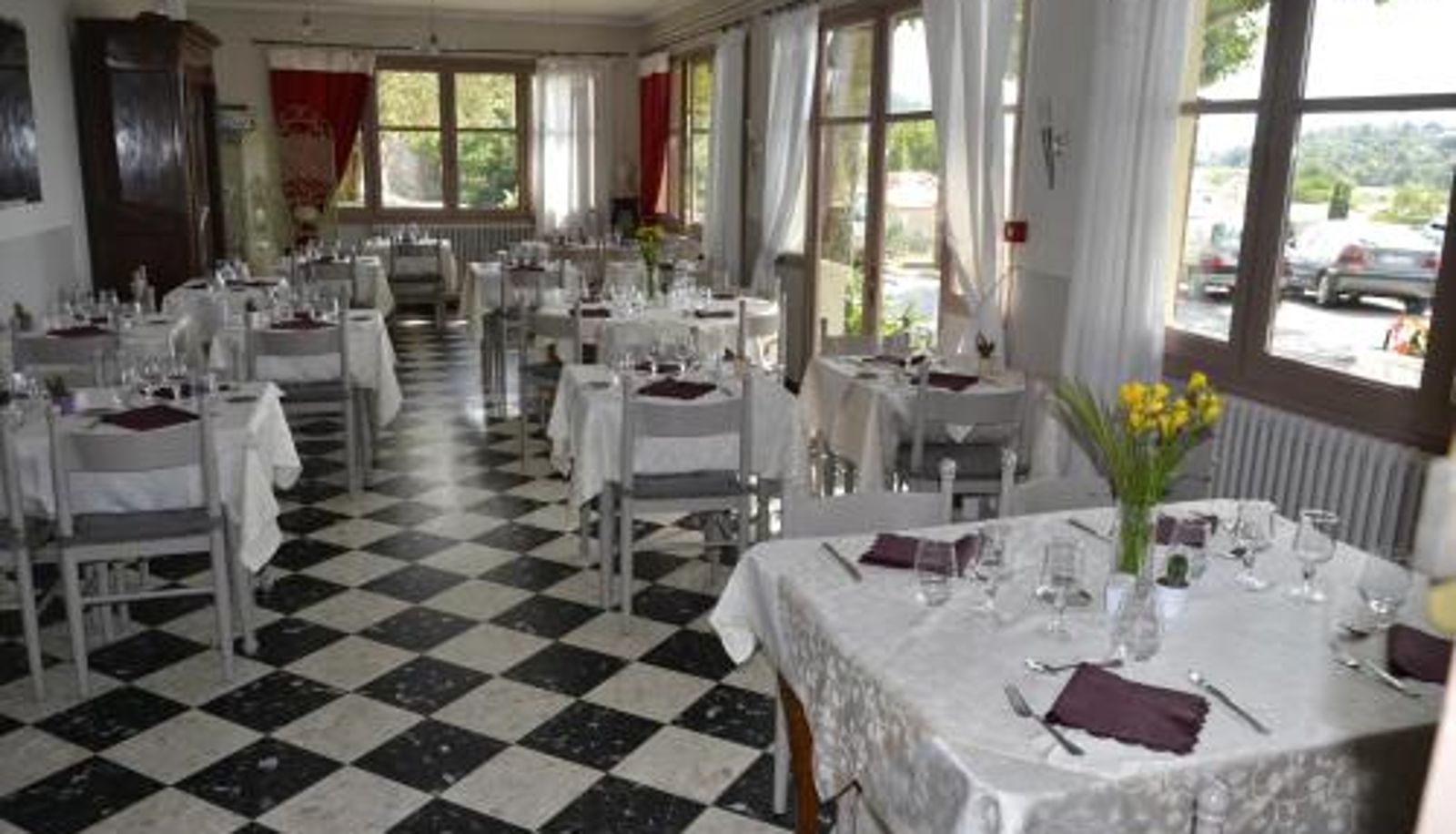 Frühstücksraum innerhalb des Restaurants - Hotellerie de l'Esplanade