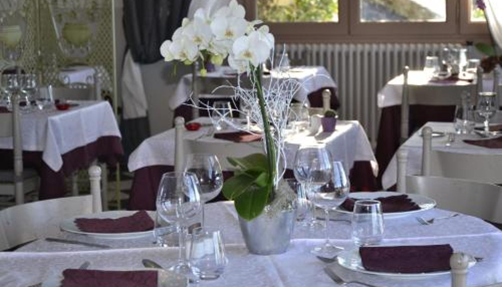 Frühstücksraum innerhalb des Restaurants - Hotellerie de l'Esplanade