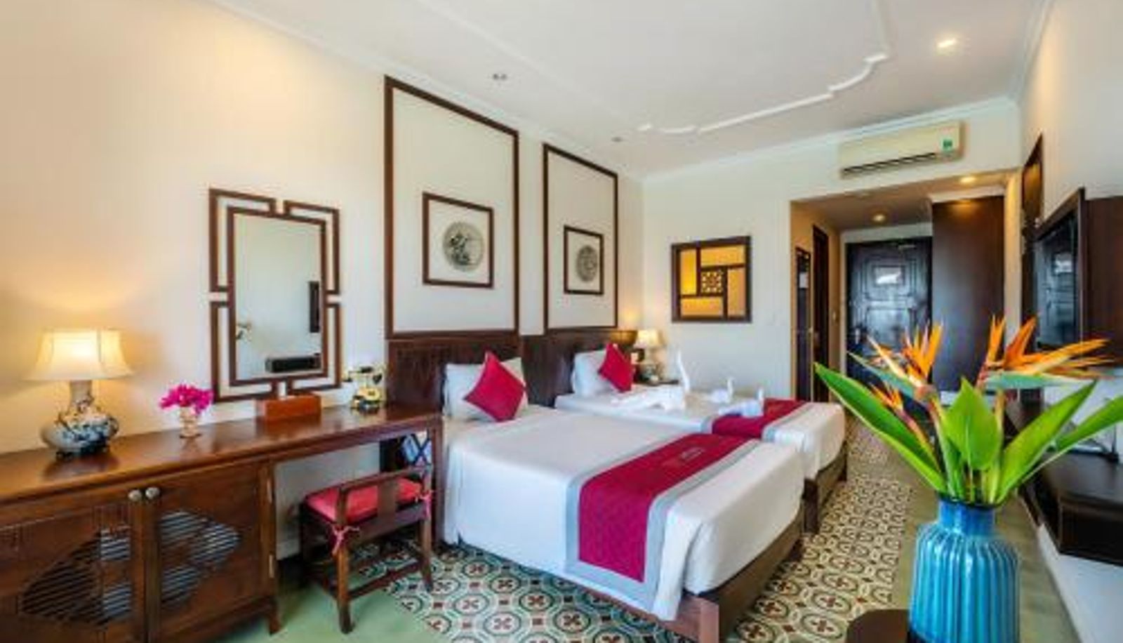 Pokój typu family - Lantana Riverside Hoi An Boutique Hotel & Spa