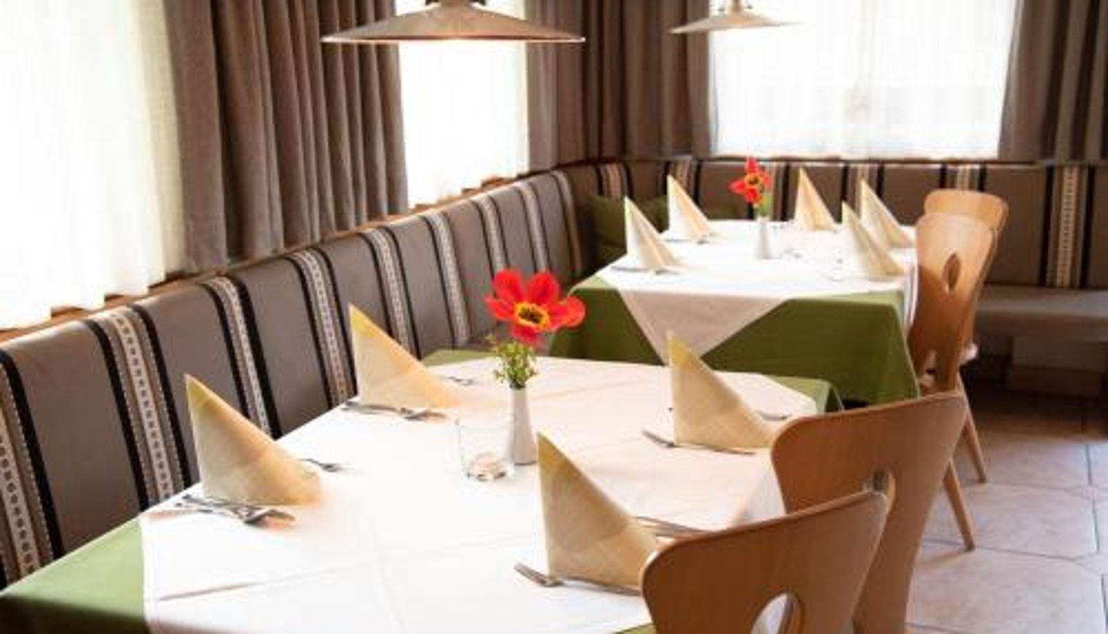 Sala prima colazione all'interno del ristorante - Gasthof Innerwalten