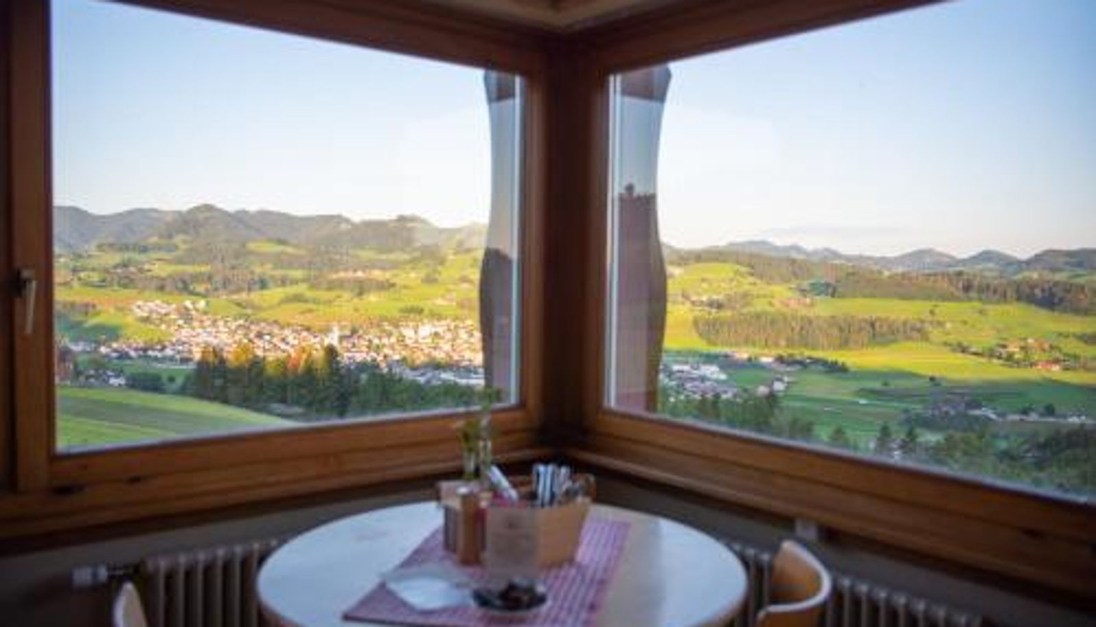 Sala prima colazione all'interno del ristorante - Käse-Restaurant Berghof