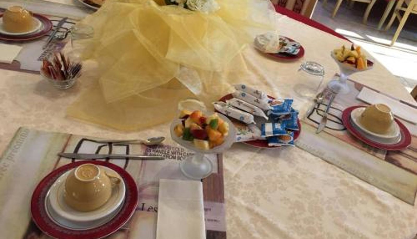 Sala prima colazione all'interno del ristorante - Il Salice