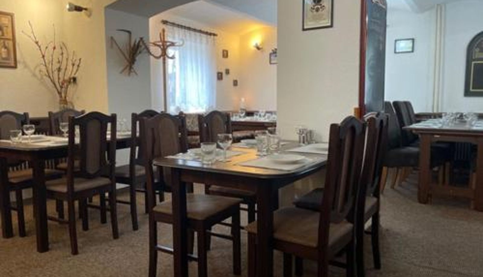 Frühstücksraum innerhalb des Restaurants - Hotel-Penzion Johanka