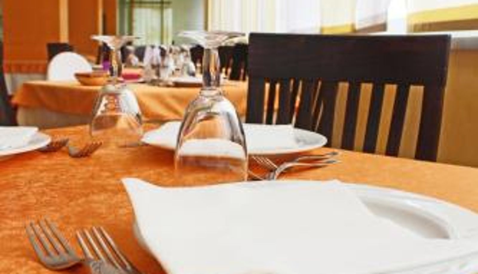 Sala śniadaniowa w restauracji - Hotel Colombo