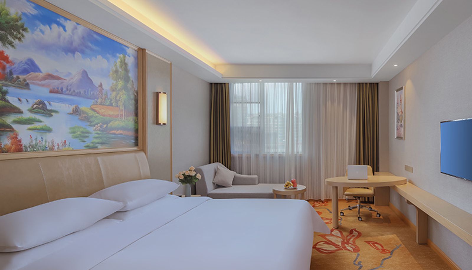 Chambre - Vienna Hotel Jingjiang Taihe Wuyue Plaza Passenger Transport Terminal