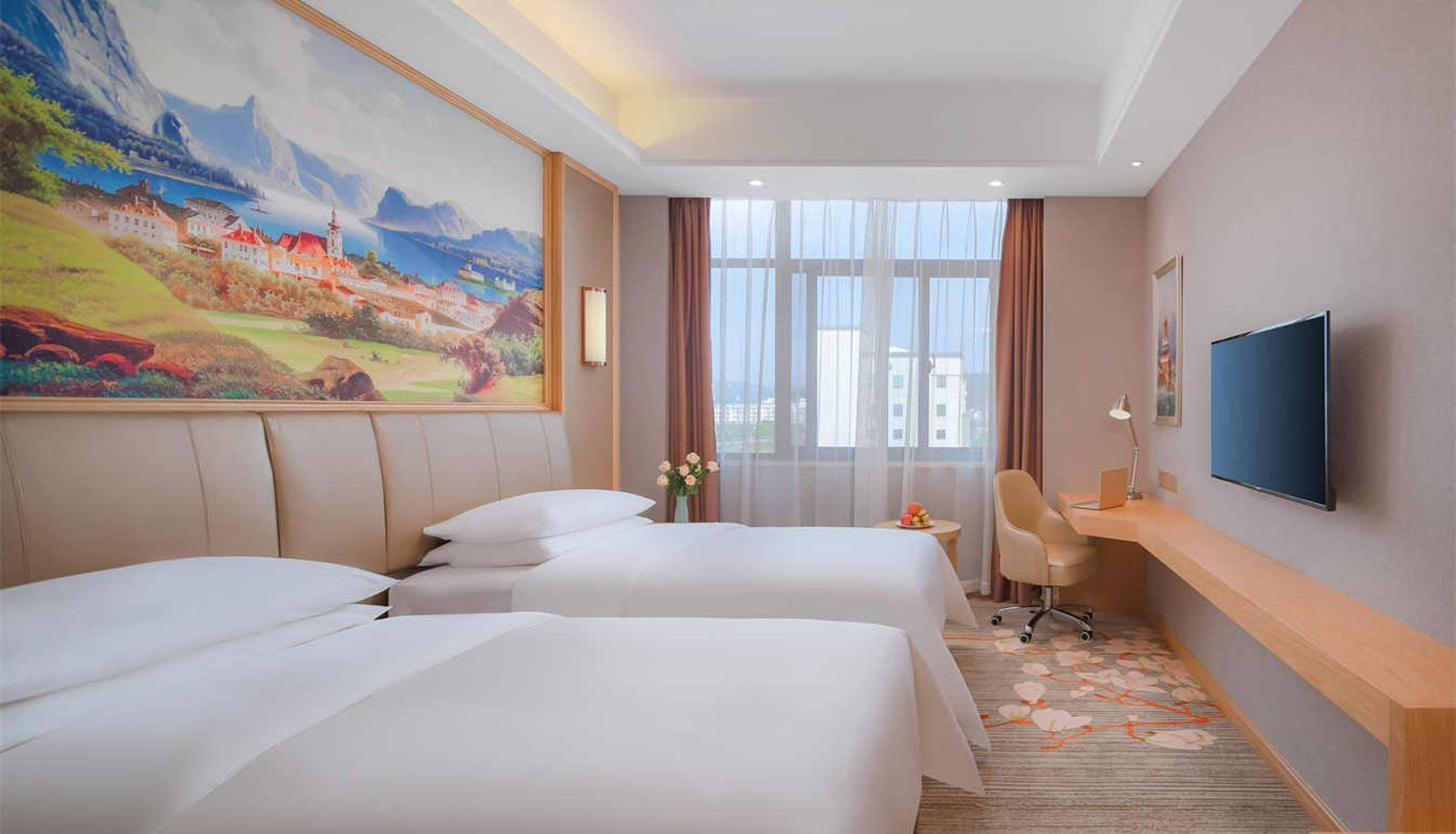 Zimmer - vienna hotel(Anhui Huangshan Shexian Ancient City and Thailand Jicheng Branch) Anhui Huangshan Shexian Ancient City, Hetai International City