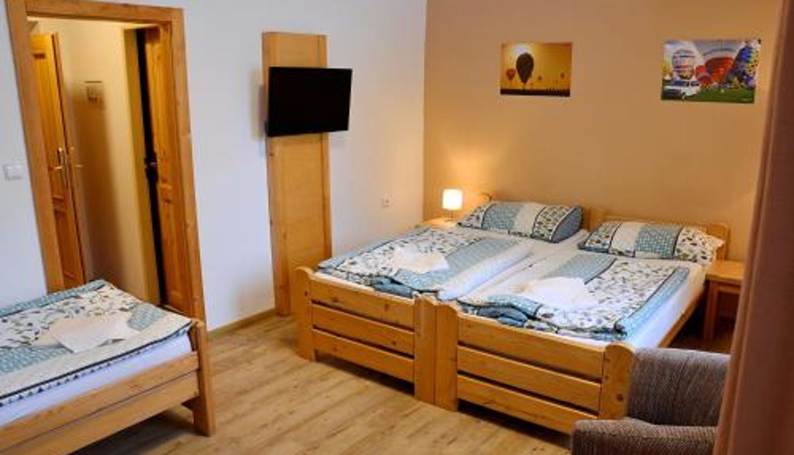 Room - Balónový hotel a pivovar Radešín