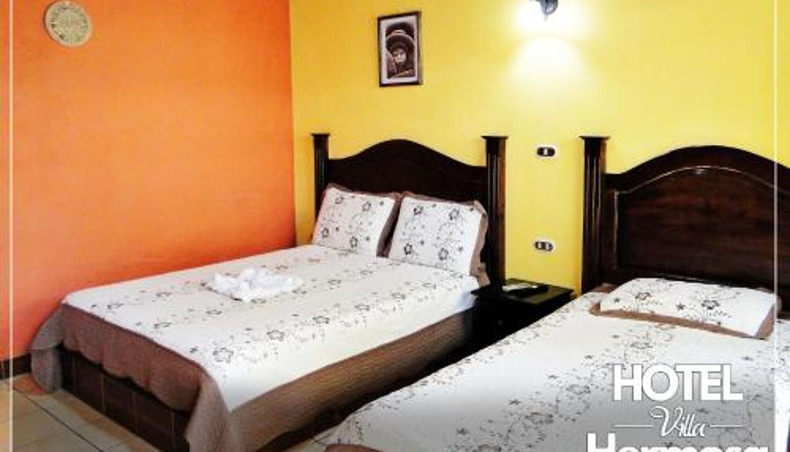 Dreibettzimmer - Hotel Villa Hermosa