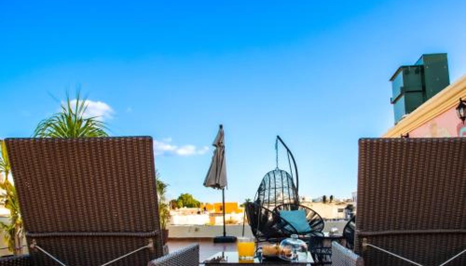 Terasse - Maya Campeche Hotel