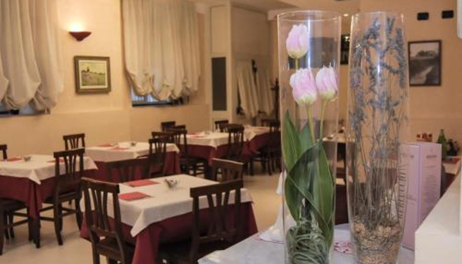 Breakfast room within the restaurant - Albergo Munsci'