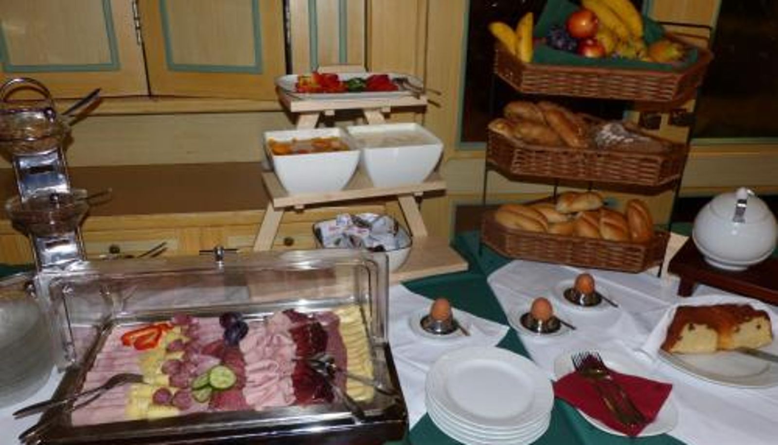 Breakfast room within the restaurant - Gasthof-Hotel Jaritz