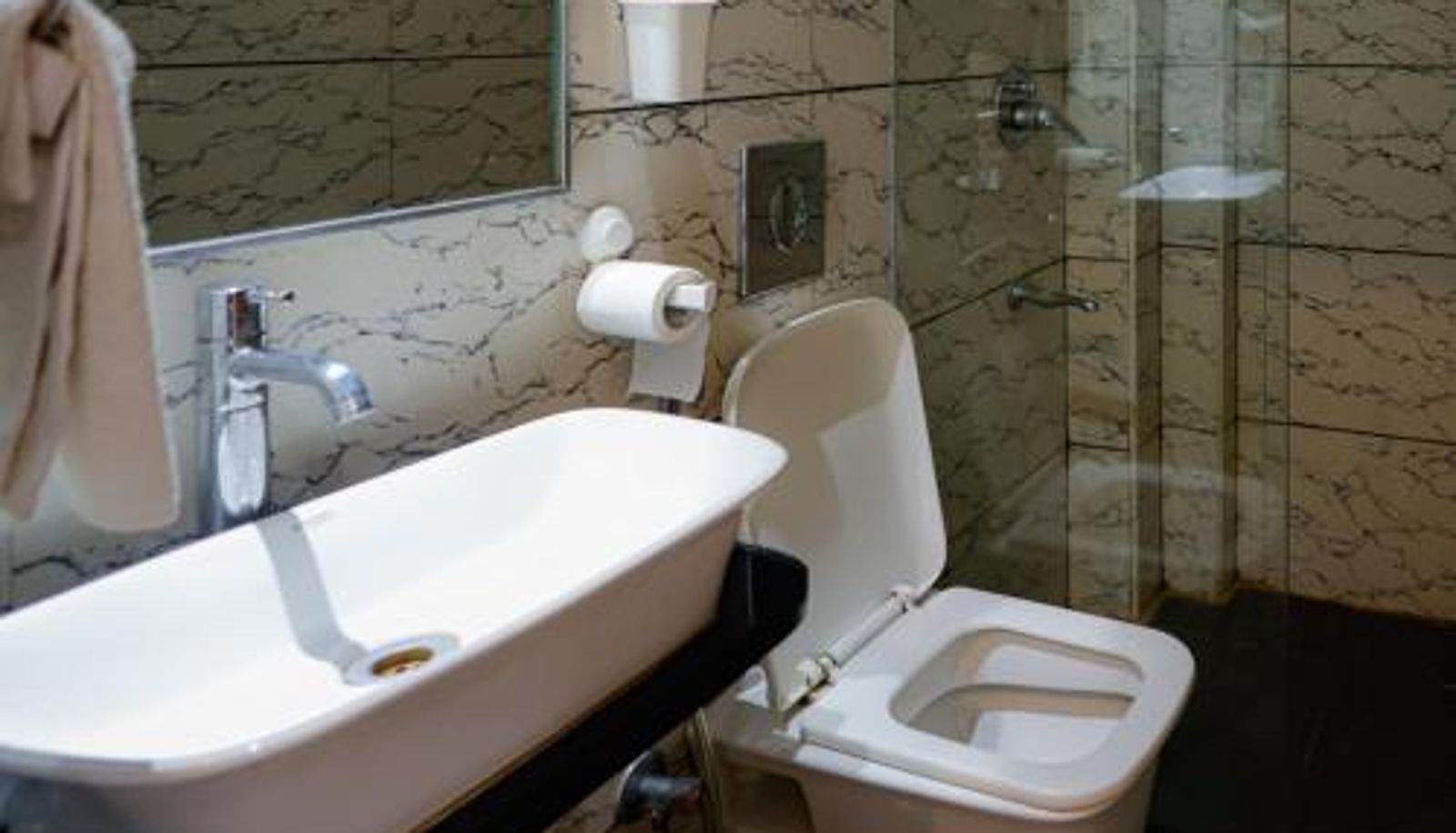 Badezimmer - M Square Hotel