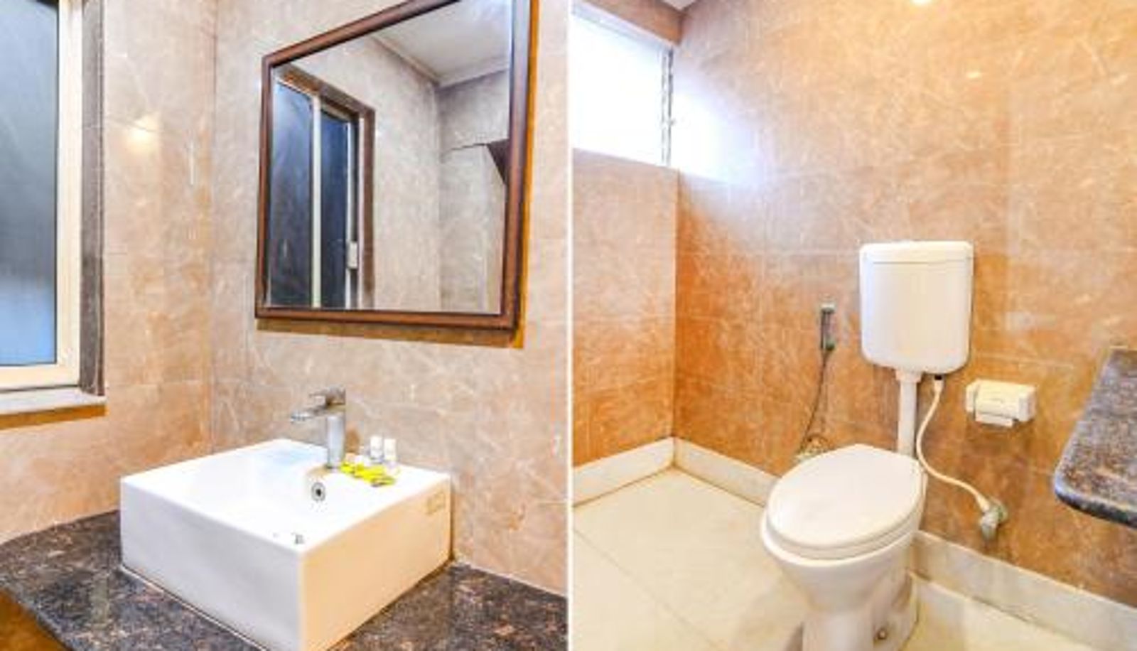 Badezimmer - FabHotel Aayash - Nr City Center Metro Station