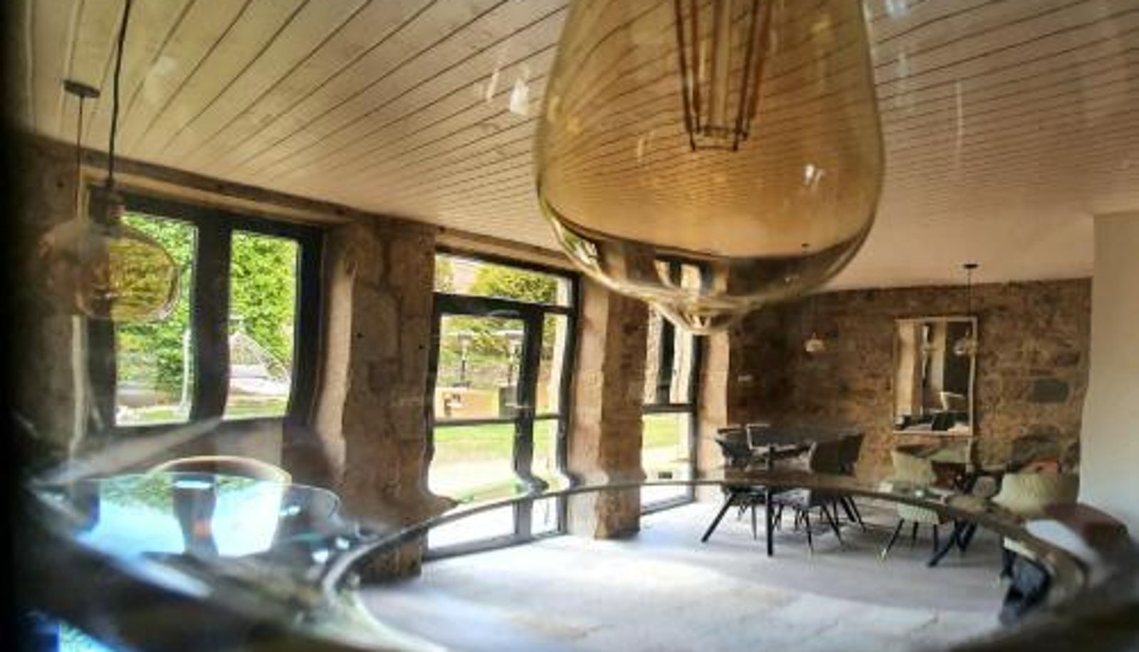 Breakfast room within the restaurant - Ecocasa Lema II