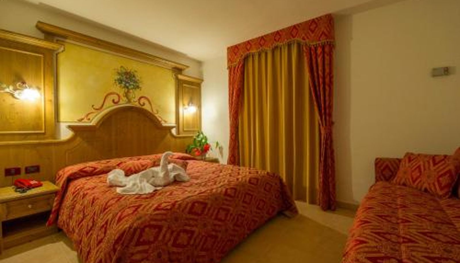 Dreibettzimmer - Hotel Orchidea