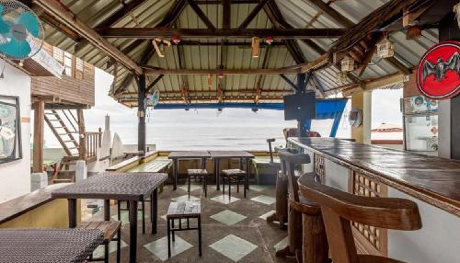 Breakfast room within the restaurant - Monaliza Surf Resort La Union