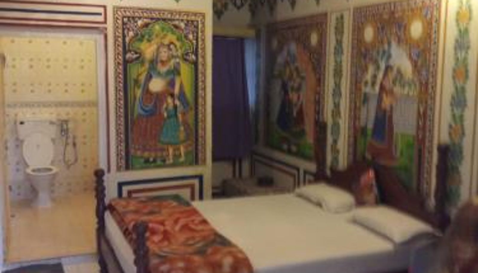 Dreibettzimmer - Hotel Shekhawati Mandawa