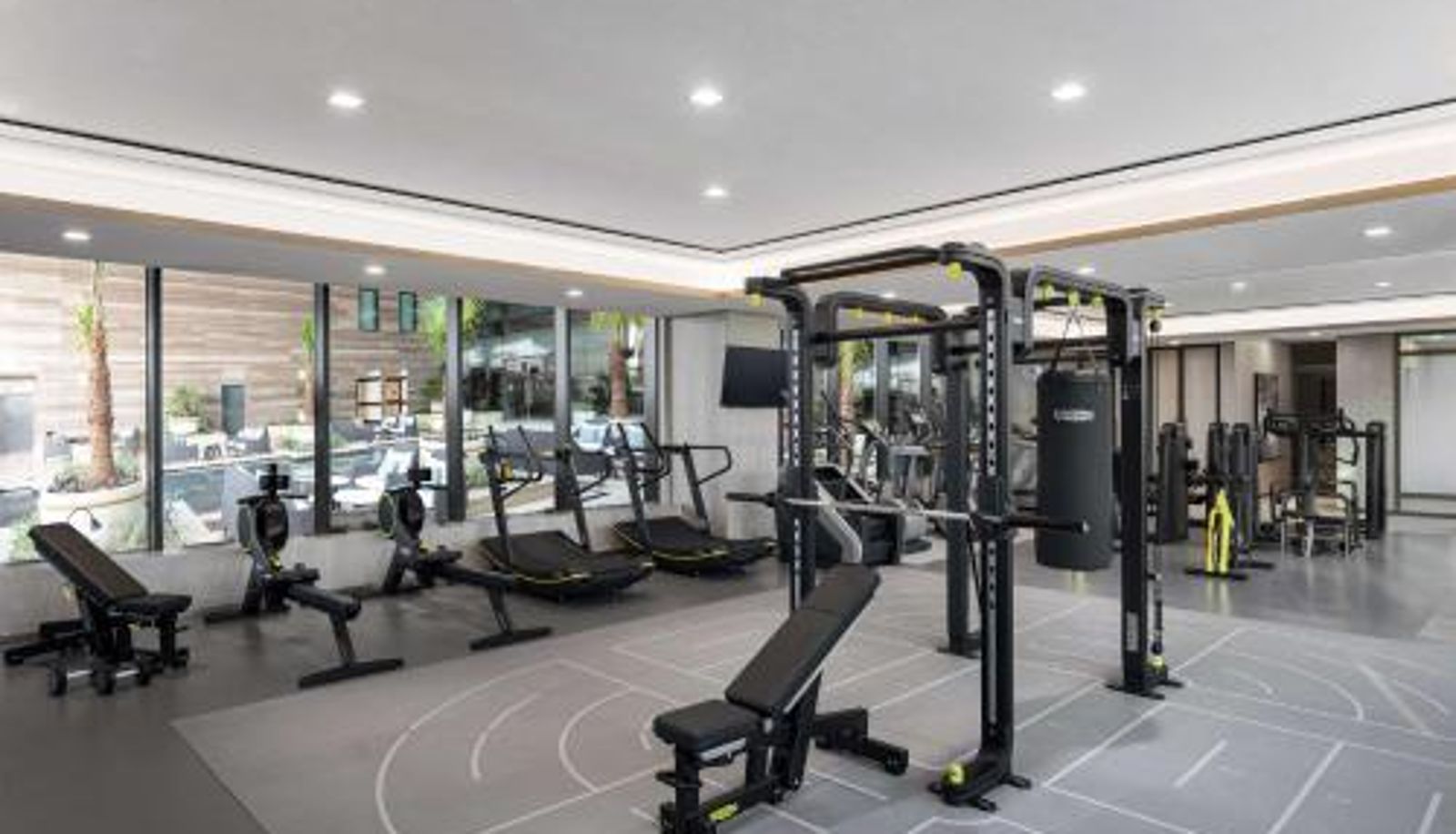 Wellness and fitness area - Waldorf Astoria Kuwait