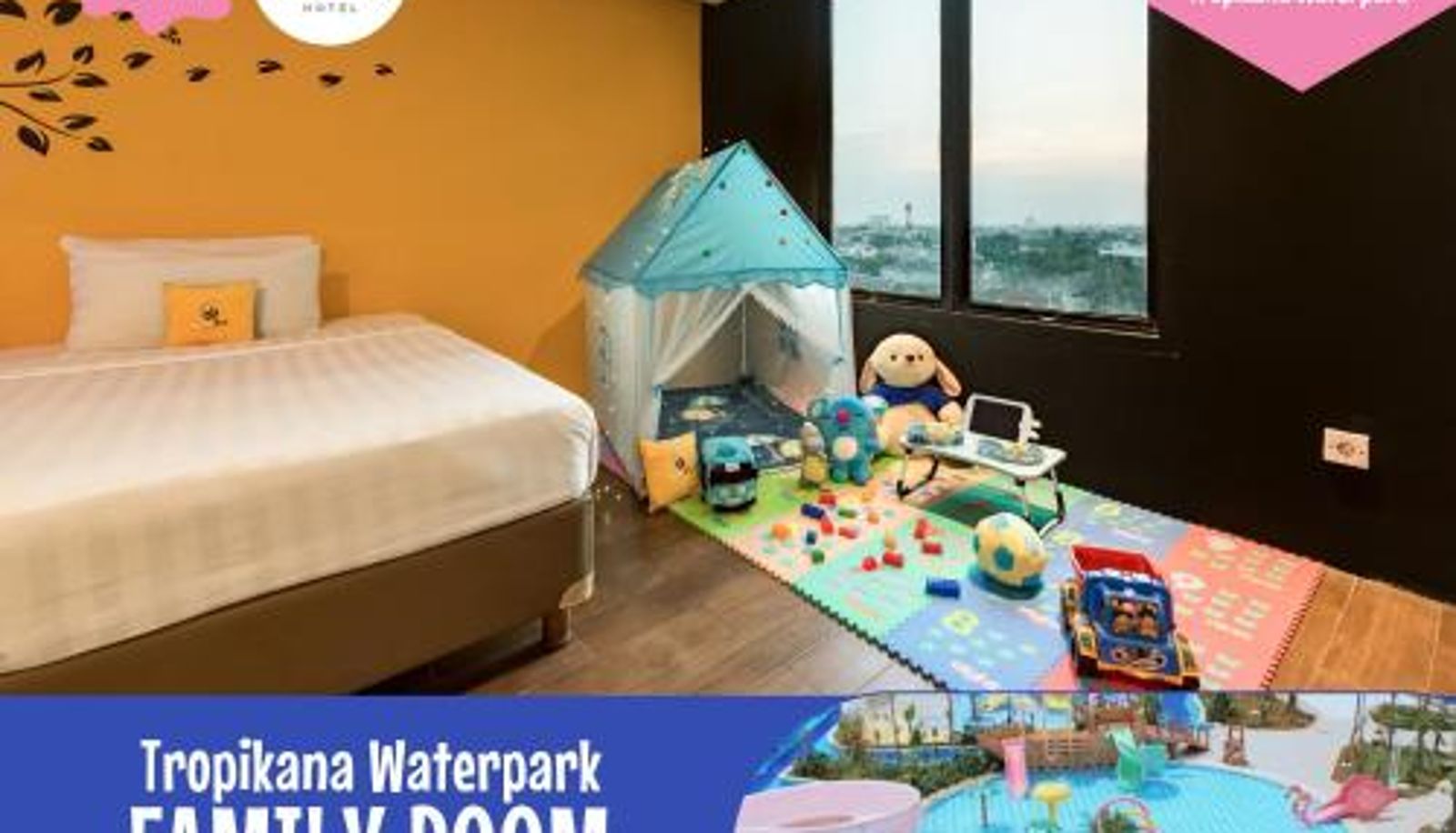 Familienzimmer - Yellow Bee Tangerang