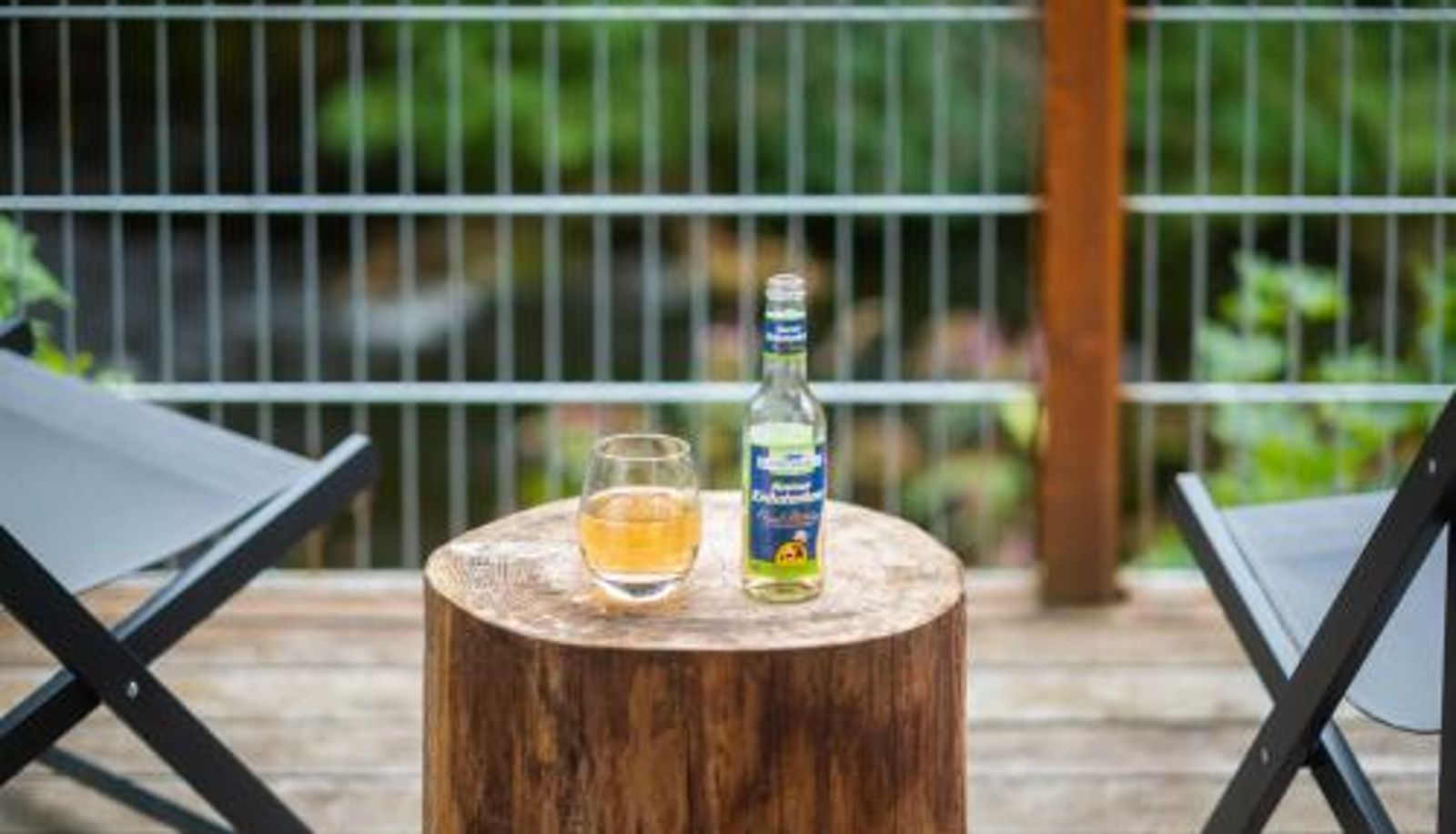 Terasse - BODETALER BASECAMP LODGE - Naturerlebnis Lodge