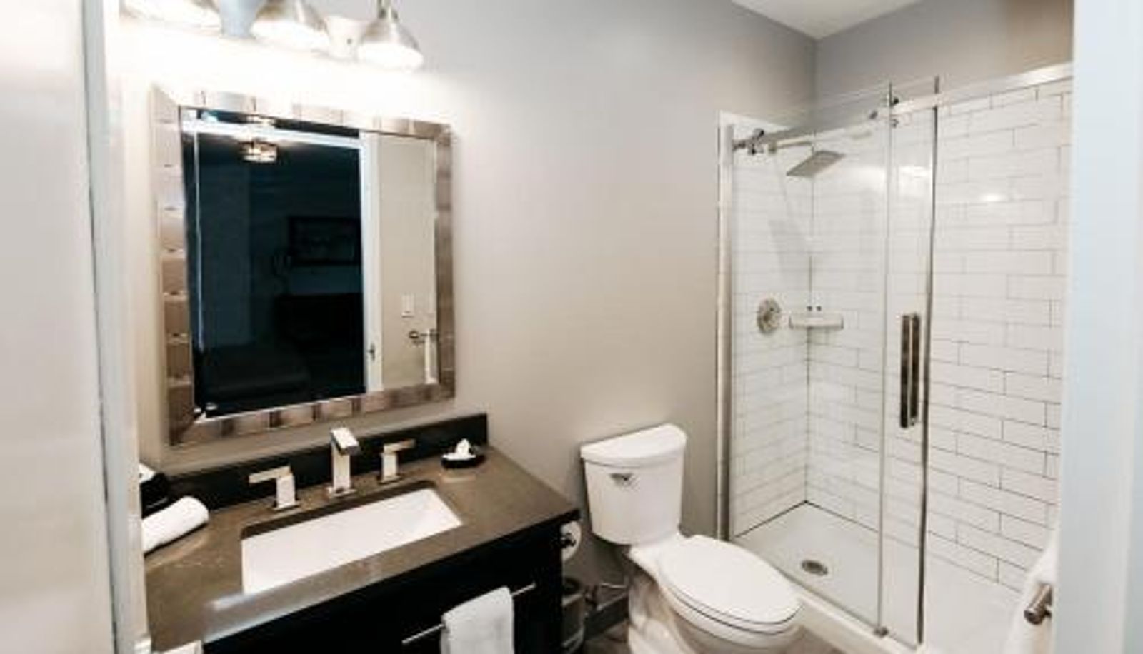 Bathroom - The Railroad Inn